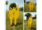 Modern Metal Outdoor Sculptures / Large Abstract Metal Sculpture 150cm Height