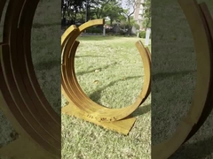 Produsen Patung Baja Pelapukan, Patung Lanskap Logam Baja Corten untuk Dekorasi Taman