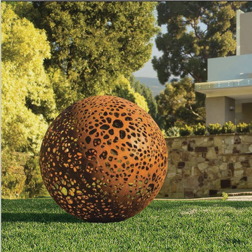 Berita perusahaan terbaru tentang Corten Steel Perforated Sphere