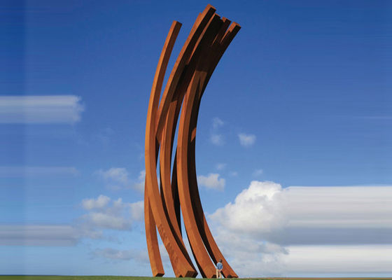 Harga yang bagus Cetakan tanah liat Luar Patung Logam Seni Modern Patung Logam 27m Tinggi on line