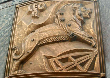 Harga yang bagus Seni Dinding Bantuan Perunggu Ukuran Besar, Patung Relief Modern Gaya Eropa on line