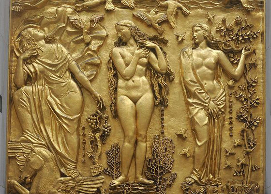 Harga yang bagus Persahabatan Outdoor Metal Bronze Relief Untuk Hiasan Dinding Ukuran Disesuaikan on line