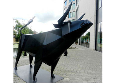 Harga yang bagus Penempaan terbuka dipoles Stainless Steel dekorasi perkotaan abstrak on line