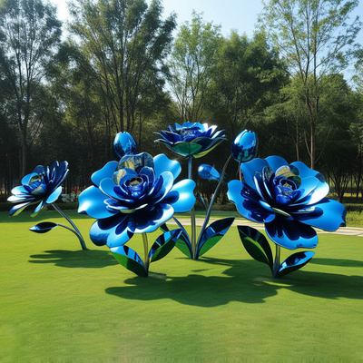 Harga yang bagus Metal Gift Stainless Steel Rose Sculpture Untuk Pernikahan & Ulang Tahun on line