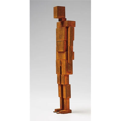 Harga yang bagus Industri Besi Berkarat Silhouette Manusia Patung Geometri Seni Luar Ruangan Patung Untuk Lansekap / Proyek Arsitektur on line