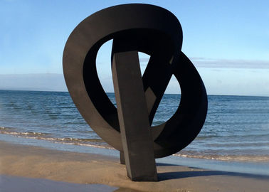 Harga yang bagus Dekorasi pantai Corten Steel Patung Patung Taman Logam Berkarat on line