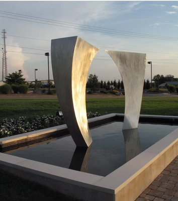 Harga yang bagus Dekorasi Taman Luar Ruang Air Air Air Mancur Stainless Steel on line