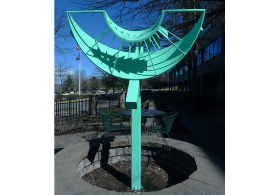 Harga yang bagus Patung Logam Warna-warni Dicat Patung Logam Abstrak Besar Ukuran Disesuaikan on line