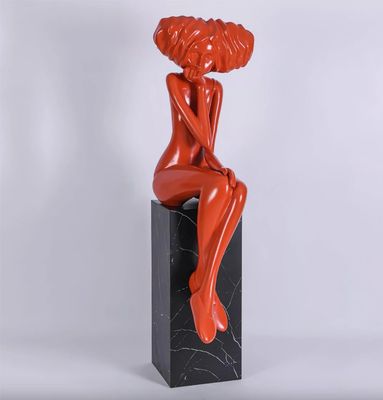 Harga yang bagus Desain Baru Kustom Dekoratif Patung Fiber Glass Patung Seni Ukuran Nyata Produsen/Pabrik on line