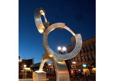 Harga yang bagus Patung Baja Karat Kontemporer Taman Air Air Air Minyak Karat on line