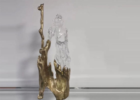 Harga yang bagus Dekorasi rumah 66 cm Resin dan Pengecoran Patung Perunggu Buddha Antik on line