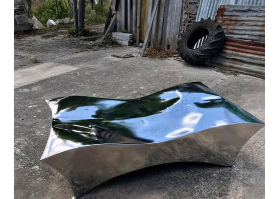 Harga yang bagus Patung Meja Logam SS316 Tinggi 100cm Untuk Dekorasi Taman on line