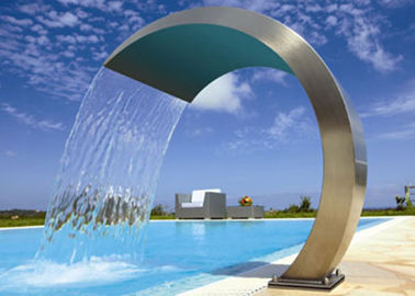 Harga yang bagus Air Mancur Stainless Steel Gaya Sederhana, Fitur Air Kolam Renang Stainless Steel on line