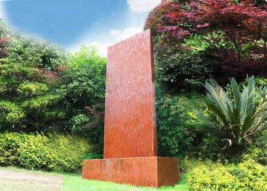 Harga yang bagus Dinding Air Baja Anti Karat Corten, Fitur Taman Baja Corten on line