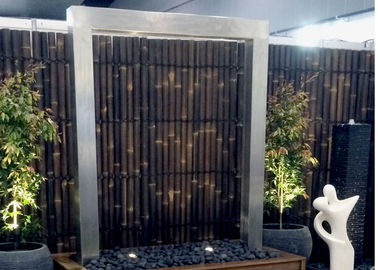 Harga yang bagus Fitur Air Stainless Steel Desain Modern Untuk Taman Kustom Warna on line