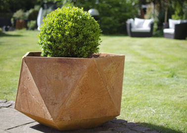 Harga yang bagus Corten Steel Products Corten Steel Planter Untuk Umum / Dekorasi Taman on line