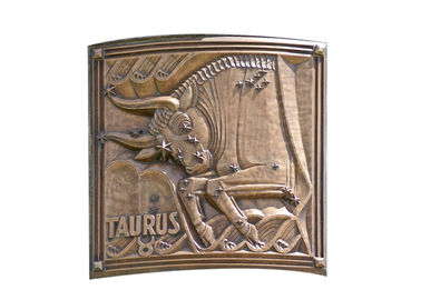 Harga yang bagus Kontemporer Wall Art Logam Bronze Relief Untuk Dekorasi Lembut Tekstur Dalam Ruangan on line