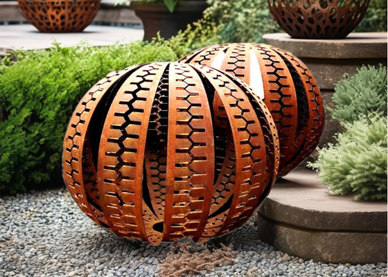 Bentuk bola baja corten Teknik pengelasan