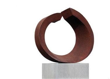 Harga yang bagus Profesional Presisi Corten Patung Baja Luar Ruangan Decration on line