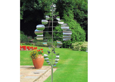 Harga yang bagus Wind Kinetic Stainless Steel Patung Luar Ruangan Besar Taman Dekoratif on line