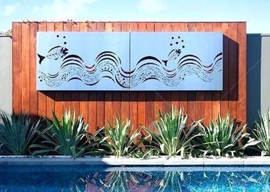 Harga yang bagus Dekoratif Luar Logam Dinding Patung Stainless Steel Wall Mounted Layar Ukuran Khusus on line