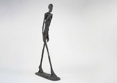 Harga yang bagus Life Size Yard, Seni Patung Karya Modern Bronze Walking Man Sculpture Oleh Giacometti on line