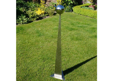 Harga yang bagus Ukuran Custom Stainless Steel Seni Patung Ornamen Taman Logam Modern on line
