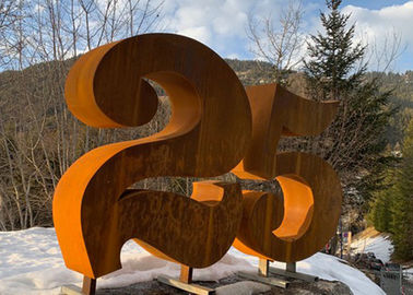 Harga yang bagus Urban Rusty Welding Garden No. 25 Corten Steel Sculpture on line