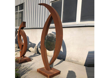 Harga yang bagus Pabrik Langsung Dijual Outdoor Garden Corten Steel Patung Dalam Stok on line