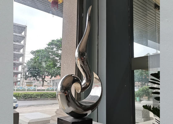Harga yang bagus Patung Stainless Steel Dipoles Kontemporer OEM Untuk Dekorasi Rumah on line